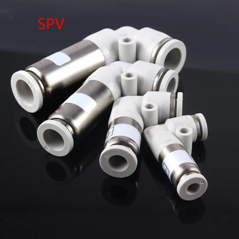 

1Pcs Pneumatic Check Valve 4mm 6mm 8mm 10mm 12mm SPU/SPV/SPM Push In One Way Non Return Adapter