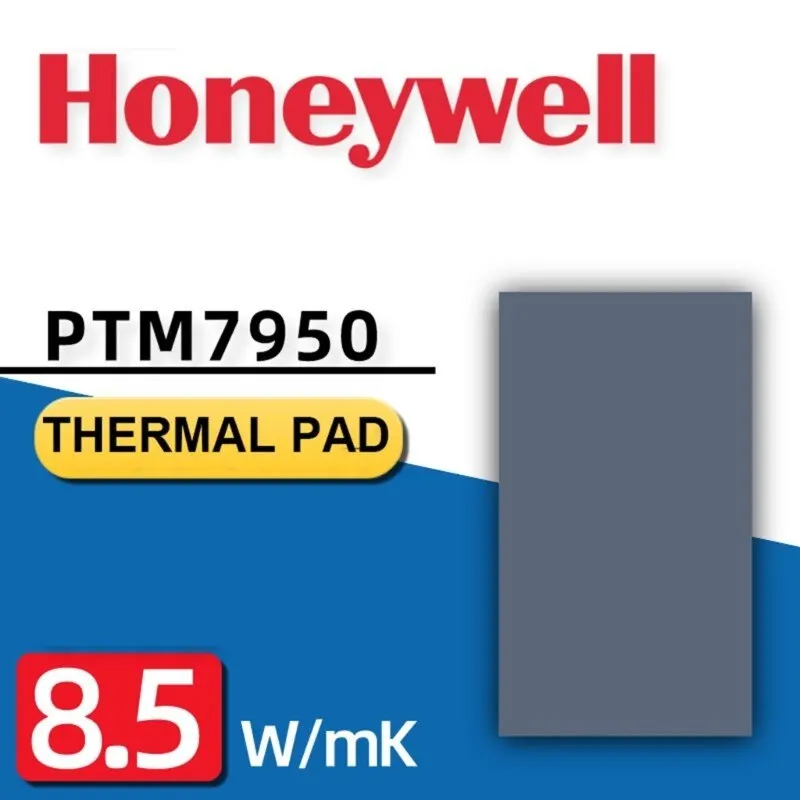

Honeywell- PTM7950 Thermal Pad 8.5 W/mk Phase Change Silicone Pad Laptop CPU GPU Thermal Conductive Paste Cooling Grease Pads