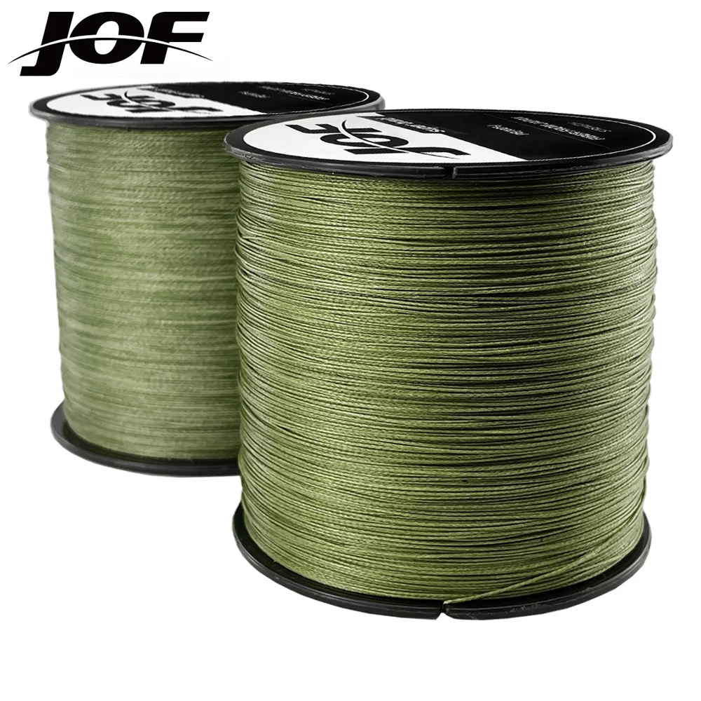 

JOF Braided Fishing Line 8 Strands Best Multifilament Carp Fishing 18 -78LB 8X Pe Line Baitcasiting Fishing Line 100M