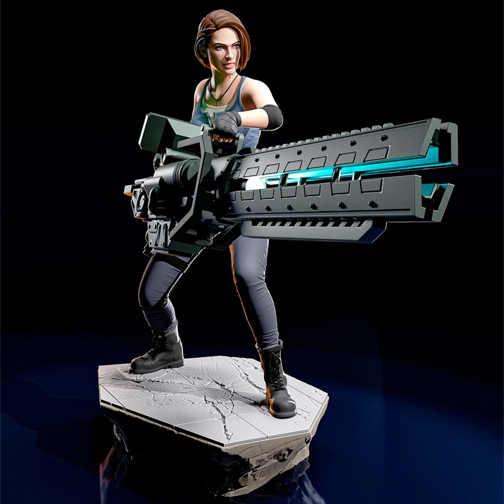 

Jill Valentine 1/24 Resin Figure Model Kit Unpainted Kits Plastic Model