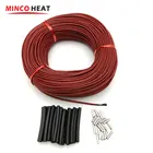 Нагревательный кабель для пола, 5101520 м, 12K, 33 Омм