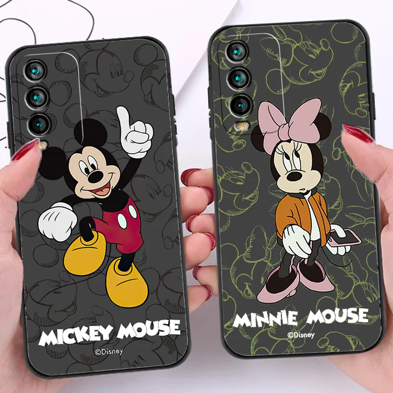 

Disney Mickey Mouse Phone Cases For Xiaomi Redmi 9C 9 9T 9A 9AT Redmi Note 9 9S 9 Pro 5G Funda Soft TPU Back Cover Coque
