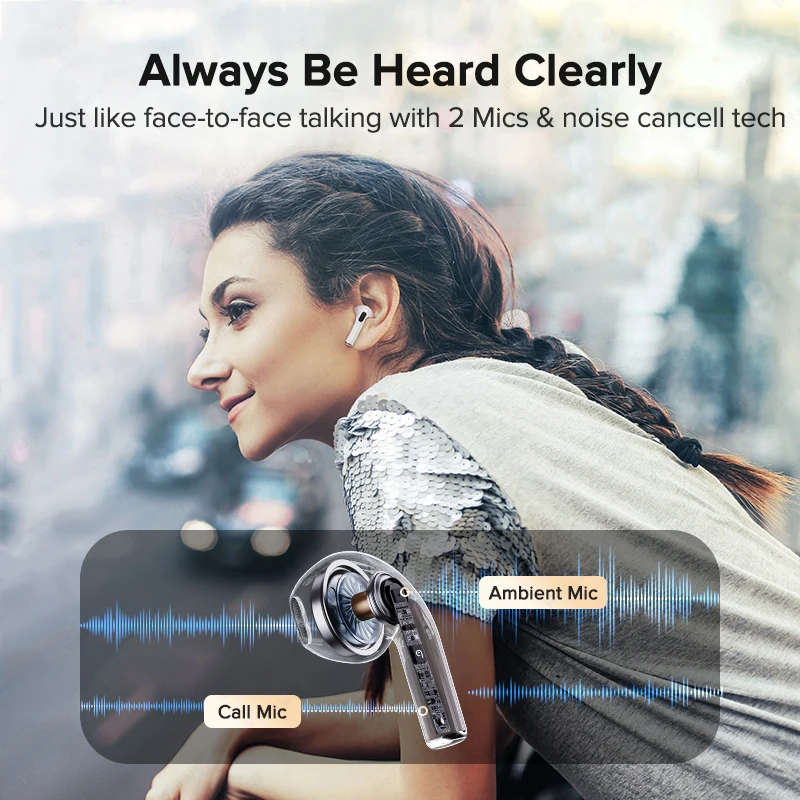 Оригинальная Беспроводная Bluetooth-гарнитура Air Pros 4 TWS HiFi, мини-наушники, игровая гарнитура громкой связи для Xiaomi, Android, IOS, гарнитура (art.: 3920bebde9ccc) - 3920bebde9ccc