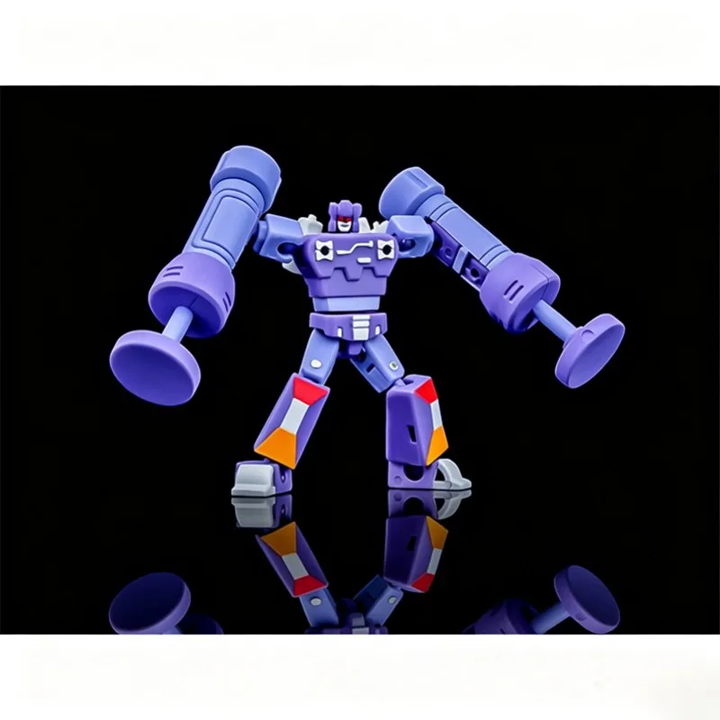 Фото Игрушка MS TOYS Magic Square Decepticon Soundwave Spy Patrol Mini Cassette Tapes Team MS B28A, трансформируемая фигурка, модель, подарок №2