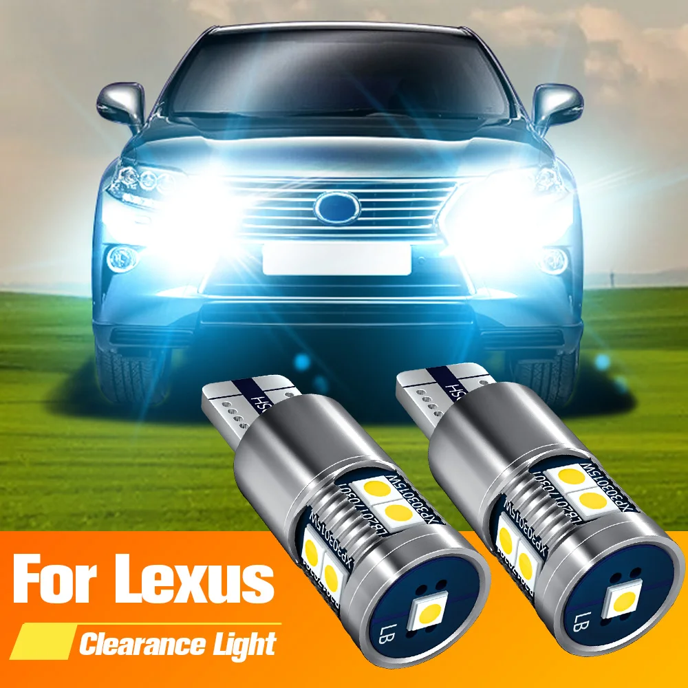 

2pcs LED Clearance Light Lamp W5W T10 For Lexus ES300 ES330 ES350 GS300 GS430 GS350 GS450H GS460 GX470 GX460 HS250H IS200 IS300