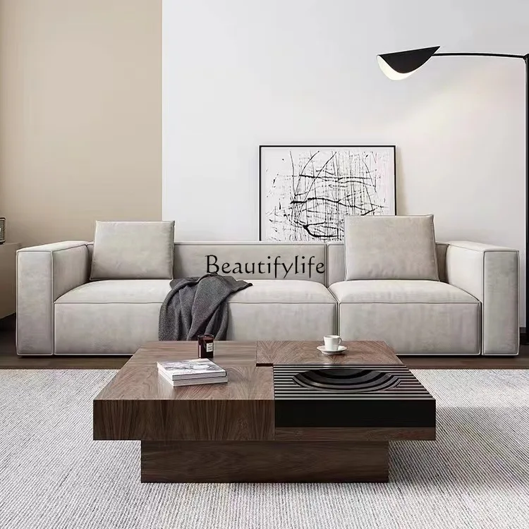 Североамериканский журнальный столик из черного ореха квадратный цельного