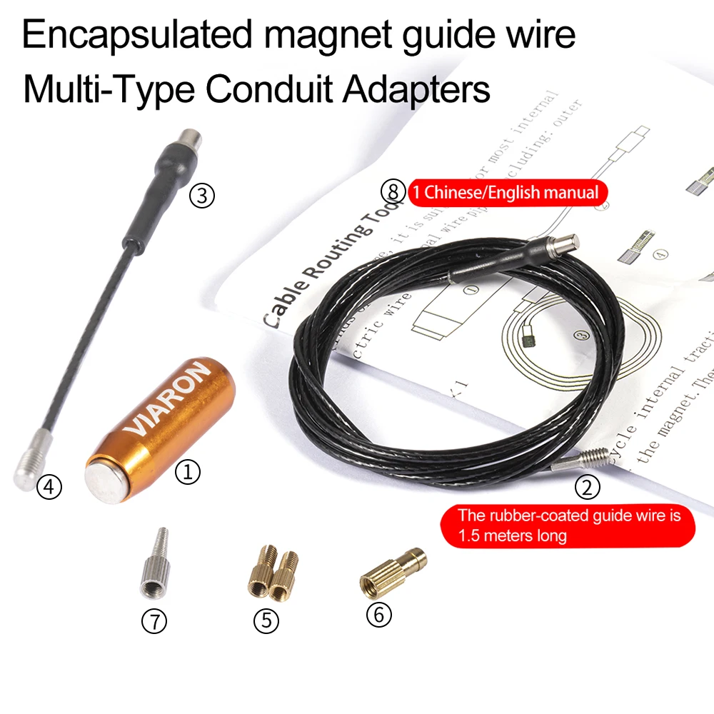 

Рама велосипедная VIARON, внутренний инструмент для прокладки, рама из углеродного сплава и алюминиевого сплава, магнитная свинцовая нарезка, ...