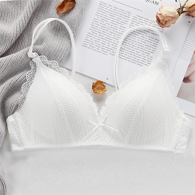 

Lace Bras for Women Breathable Seamless Brassiere Underwear Push Up Bralette Wireless Bra New Brasieres Para Mujer Lingerie Sexy
