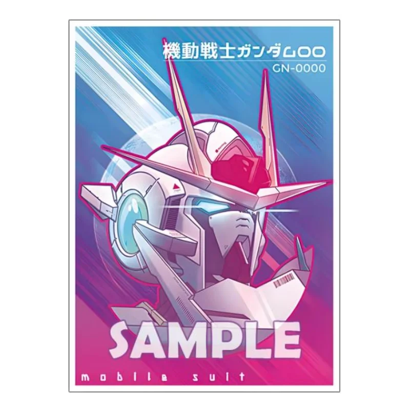 Фото 60 шт./компл. 67*92 мм Bandai аниме игра GUNDAM TCG GCG DIY флэш-карта рукав AERIAL EXIA Freedom Zaku коллекция подарки игрушки №2