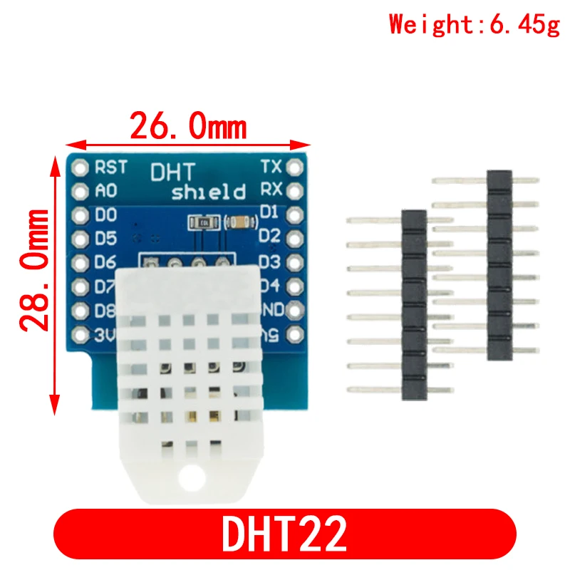 Макетная плата Esp8266 D1 Mini Pro с Wi-Fi Nodeu Ws2812 Rgb Dht11 Dht22 Am2302 Relay Ds18b20 Bmp180 Motor Voor Wemos набор