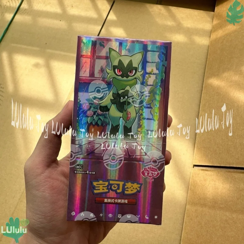 Фото Коллекционные карты Pokemon Trading Card Game Scarlet Violet Gem Pack Vol 5, аутентичные, на упрощенном китайском языке, для коллекционеров карт. №3