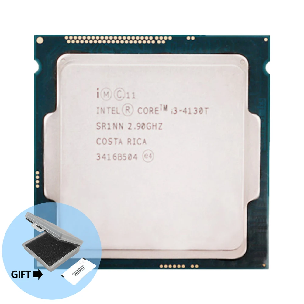 

Intel Core I3 4130T i3-4130T Dual-Core 2.9GHz LGA 1150 TDP 35W 3MB Cache i3-4130T CPU Processor in stock