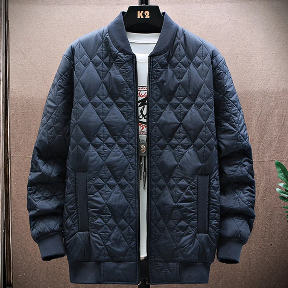 Autumn and Winter Men's Warm Jacket Fashion Casual Cotton Baseball Suit jacket