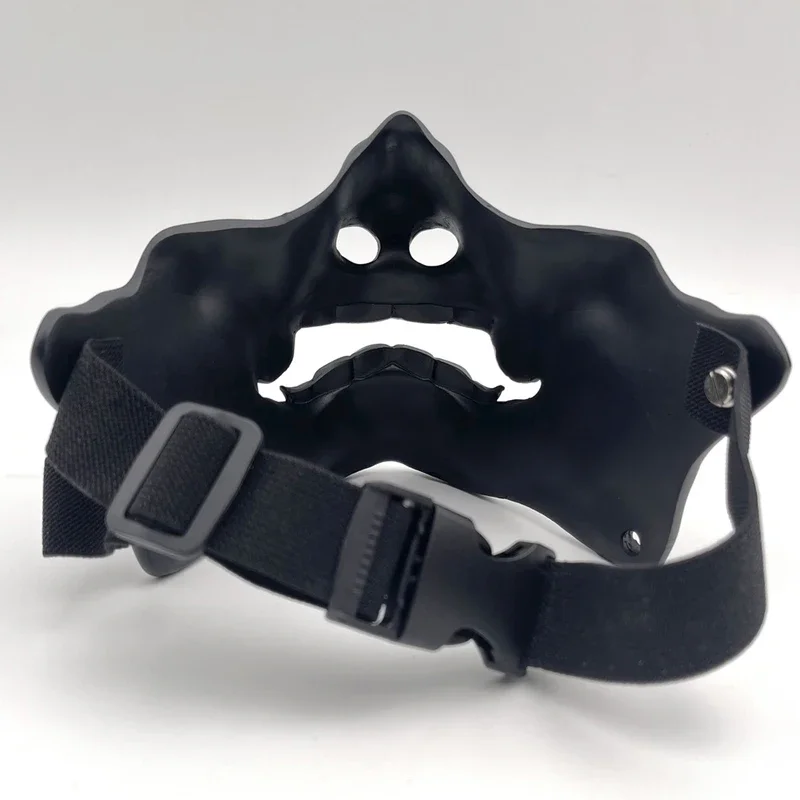 Cafele японская маска Hannya demon ghost Oni samurai Noh Kabuki полумаска из смолы для взрослых