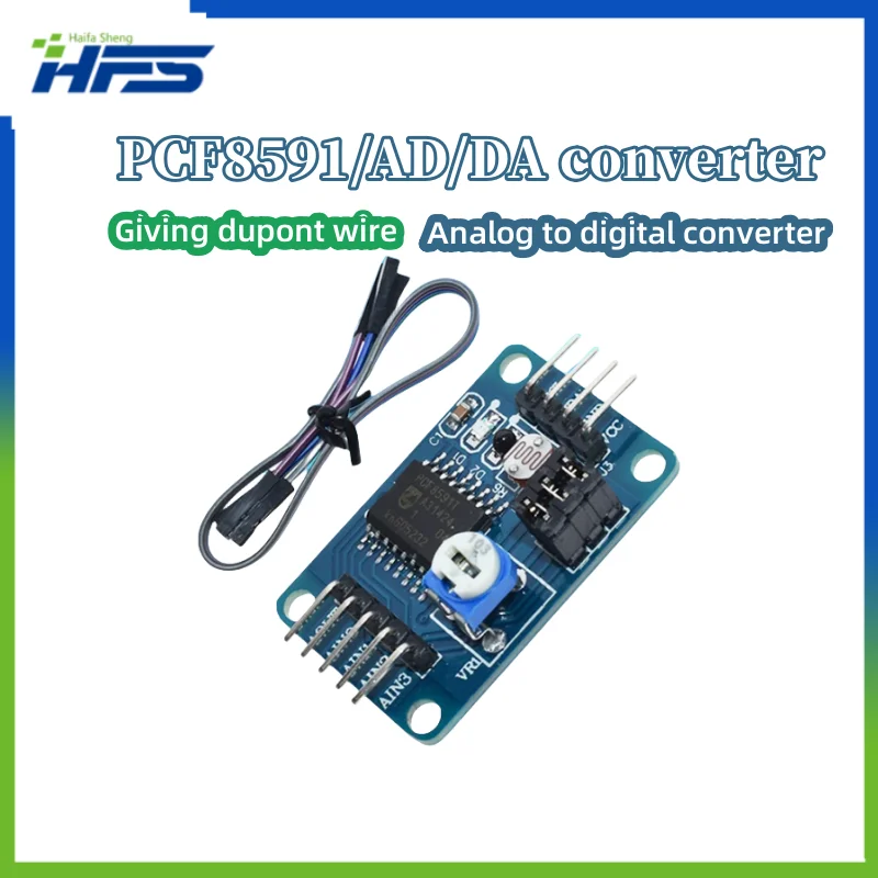 Преобразование PCF8591 AD / DA
