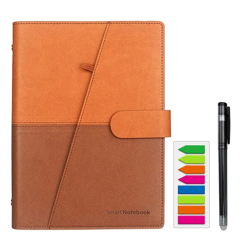 

A5 Reusable Smart Notebook Erasable Wirebound Notebook Sketch Pads APP Storage For Note Taking