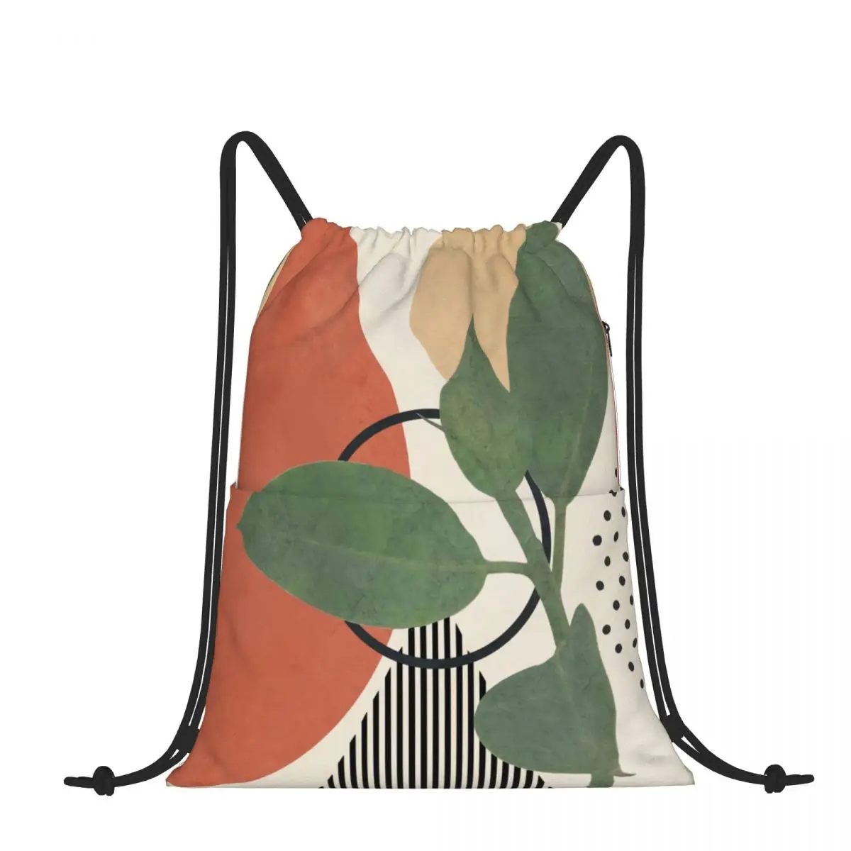 

Modern Boho Geometric Cosplay Backpack Teenager Beach Swimming Rucksack Sholder Drawstring Shopping Bags