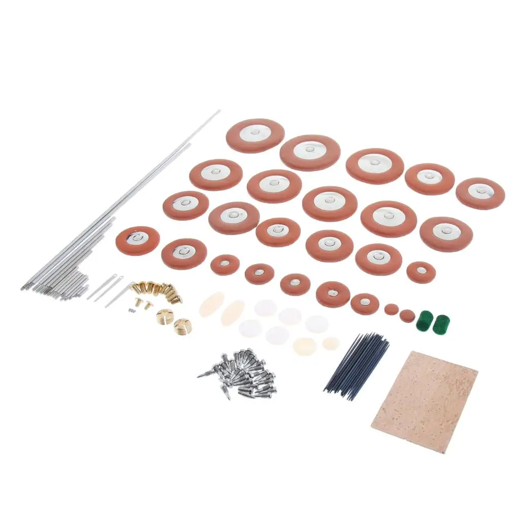 

Sax Repair Rollers Screws Cork Sheet Pad Set Saxophone
