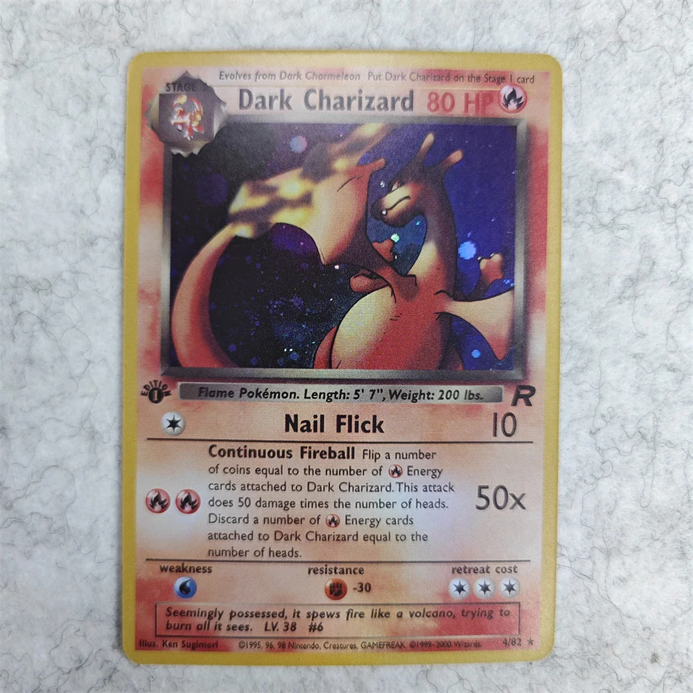 Коллекционные карты PTCG Charizard: Shining Local Laser Ex GX VMX – Редкая коллекция, Игровые карты, Игрушки, Подарки (art.: 3920d9db033c9) - 3920d9db033c9