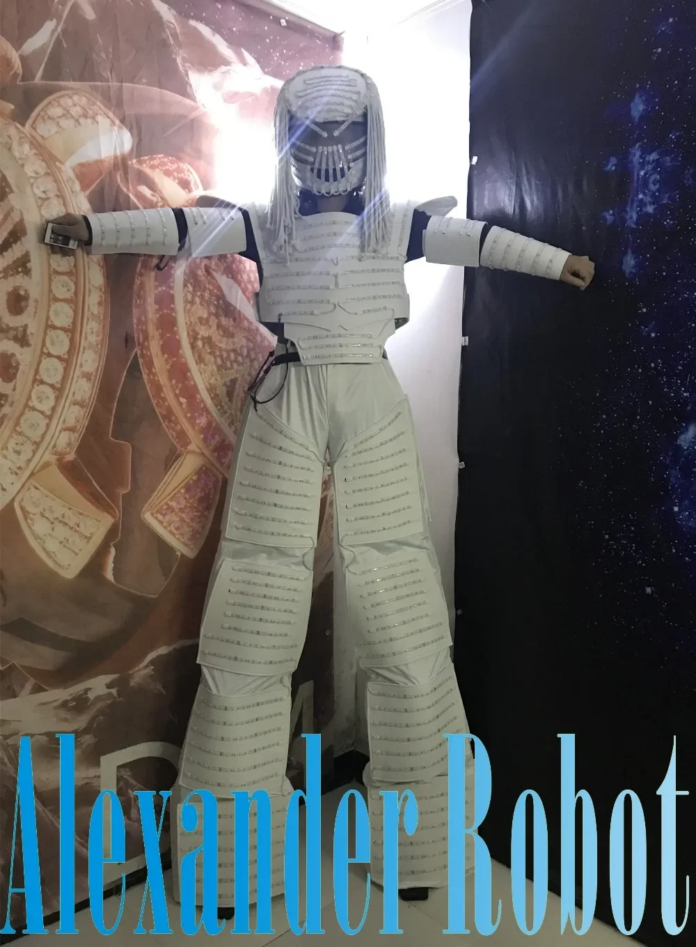 Светодиодный костюм робота Костюм/Светодиодная одежда/Светильники/Светодиодные