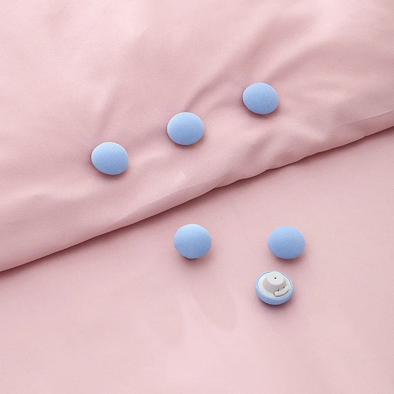 

4PCS BedSheet Quilt Clip One Key To Unlock Blankets Cover Fastener Clip Holder BedSheet Mushroom Shape Macaron Non-Slip Fitted