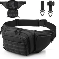 tactical pistol bag chest waist handgun bag holster gun fanny pack with magazine pouch holder for glock 17 19 beretta m9 sig