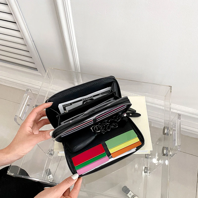 Модные Универсальные женские Сумки из искусственной кожи с несколькими