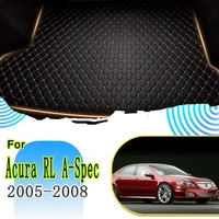 car trunk mat for acura rl a spec 20052008 waterproof protective pads car mats luxury leather auto accessoires car accessories