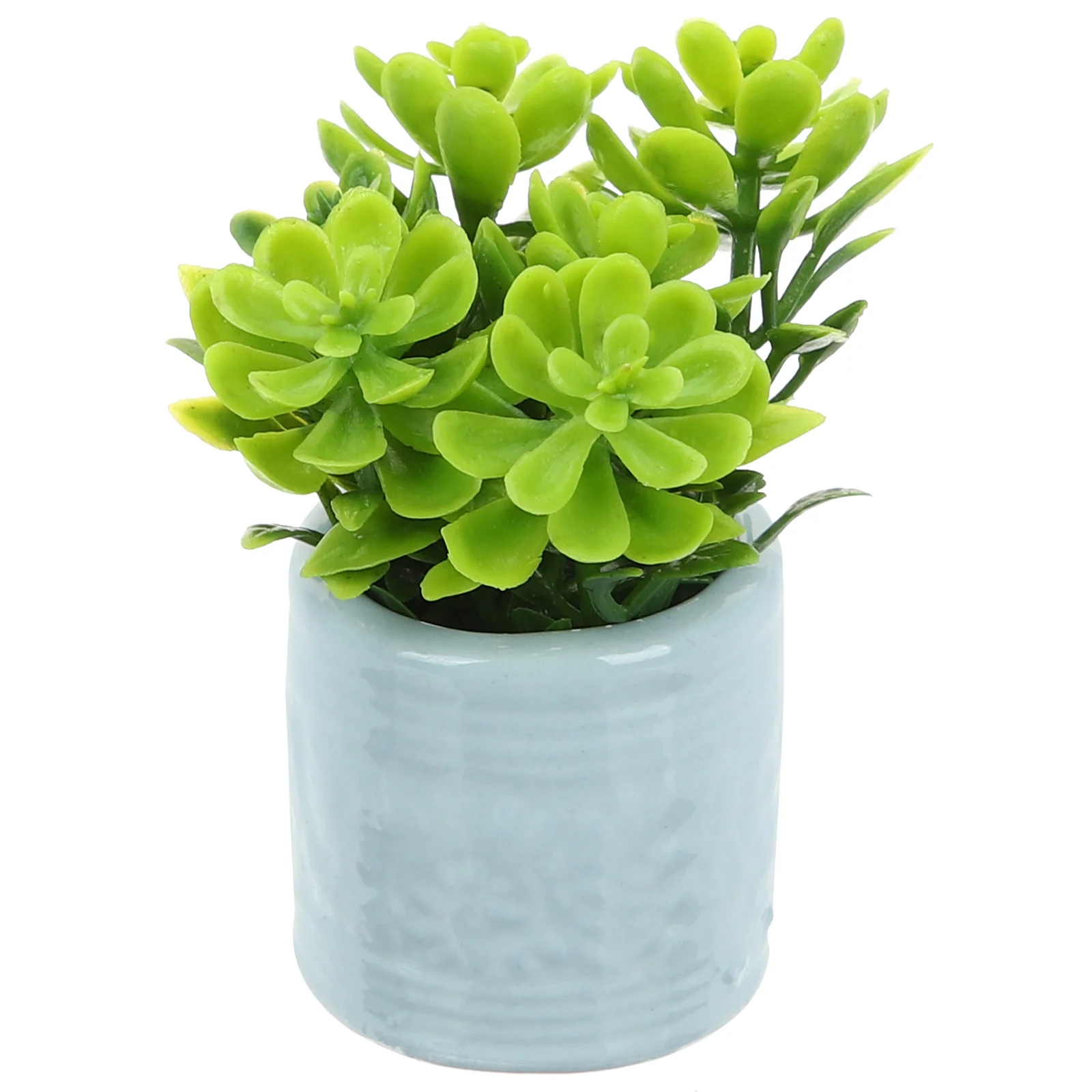 

Fake Succulent Plants Decor Tiny Bonsai Planter House Ornaments Mini Bonsai Miniature House Accessories
