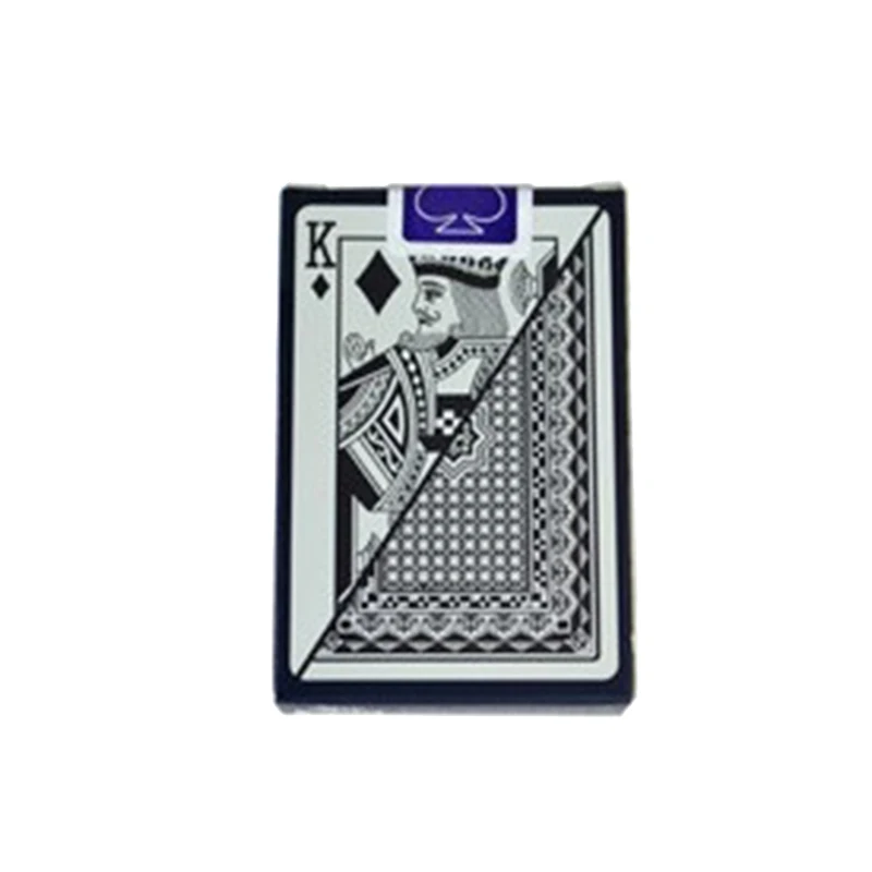 

Multiplayer Game Card Creative Box Packed Waterproof Texas Playing Cards Plastic Durable Poker Magic Tricks Tool