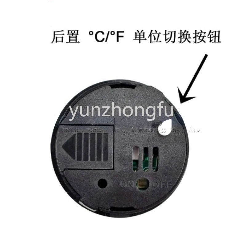 Круглый встроенный шкаф для сигар вина цифровой гигротермограф гусеничный