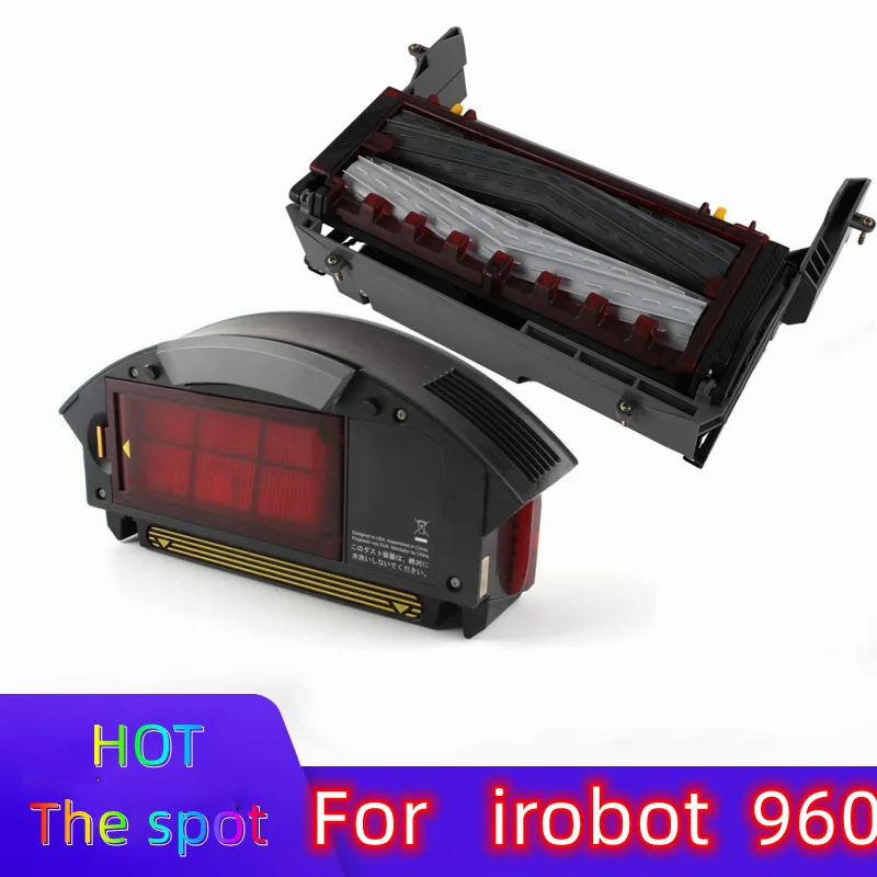 

Coletor de filtro para irobot roomba, caixa coletora de poeira para robô aspirador, para série 960, peças para robô