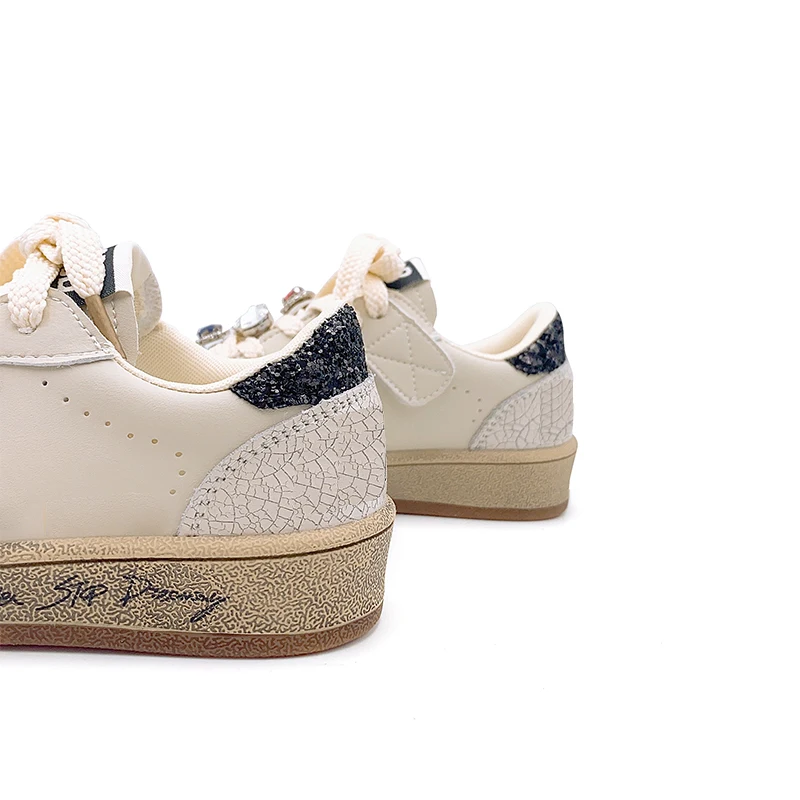 Блестящие Кроссовки со звездами для девочек обувь маленьких детей детская