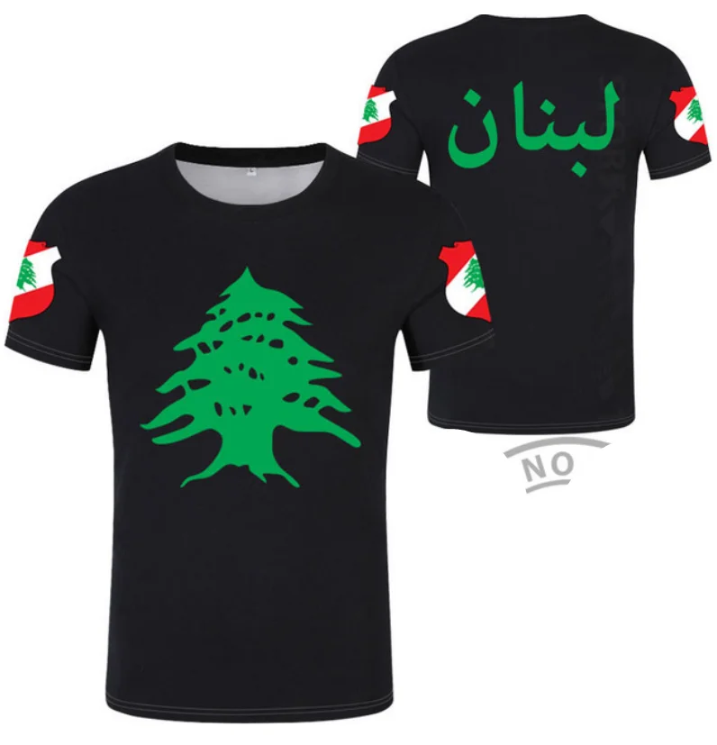 

LEBANON T Shirt Diy Free Custom Name Number Lbn t-shirt Nation Flag Lb Republic Arabic Arab Lebanese Country Print Photo Clothes