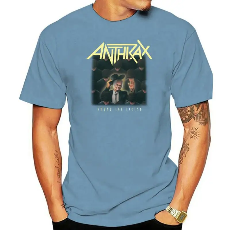 

Оригинальная Черная Женская футболка ANTHRAX