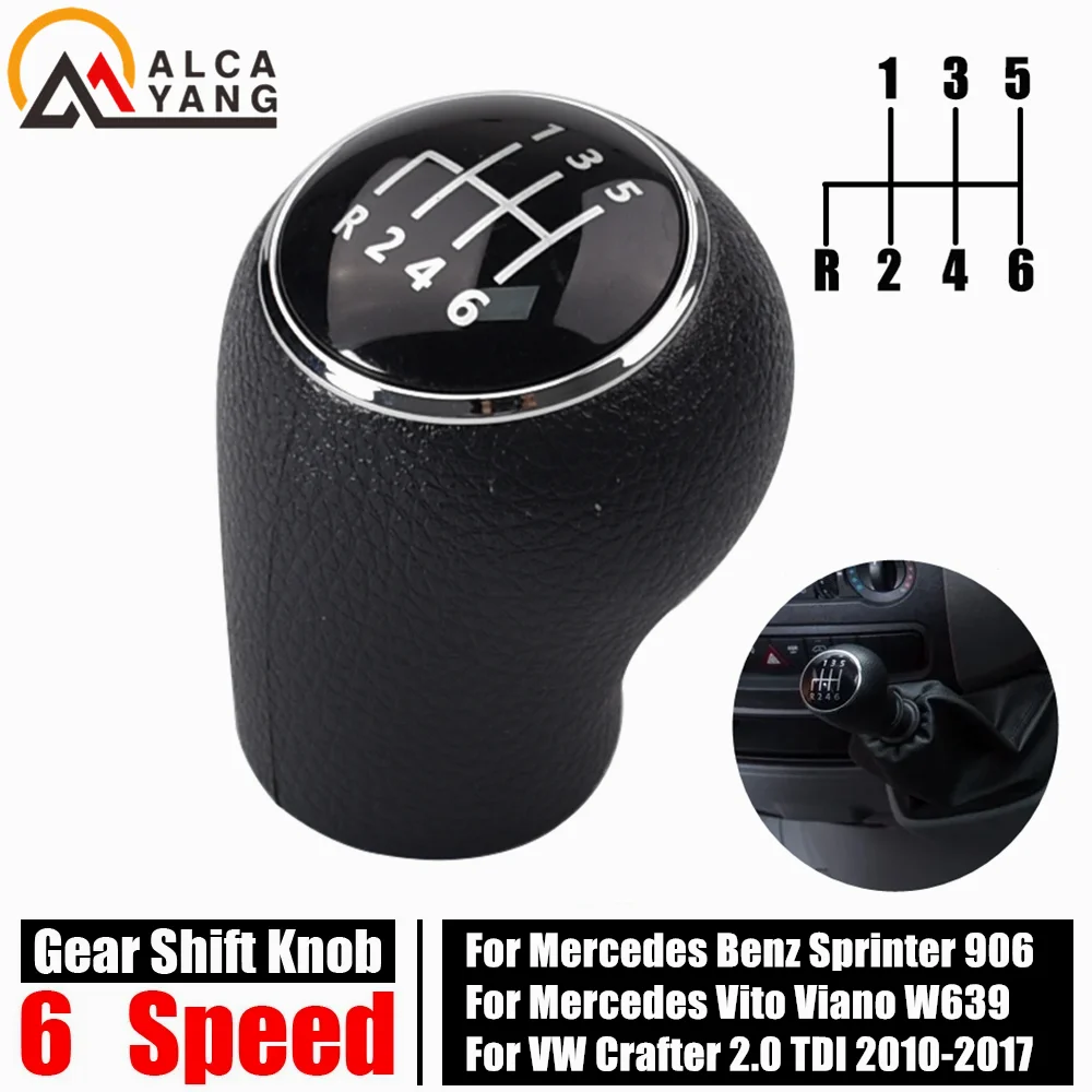 

Ручка ручного переключения передач автомобиля для Mercedes Benz Vito Viano W639 Sprinter 906 VW Crafter 2,0 TDI 2010-2017