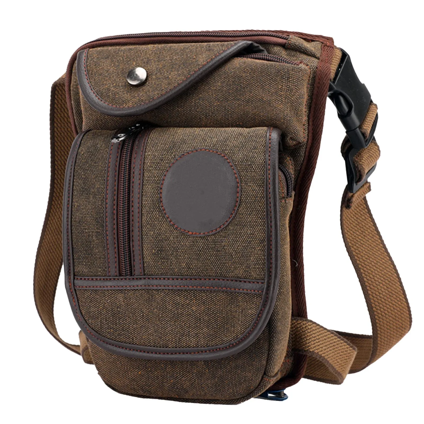 

Дизайн с пряжкой, водонепроницаемая мотоциклетная сумка для ног, парусиновая забавная сумка на пояс, поясная сумка, мотоциклетная седельная сумка, тактические пакеты на бедро