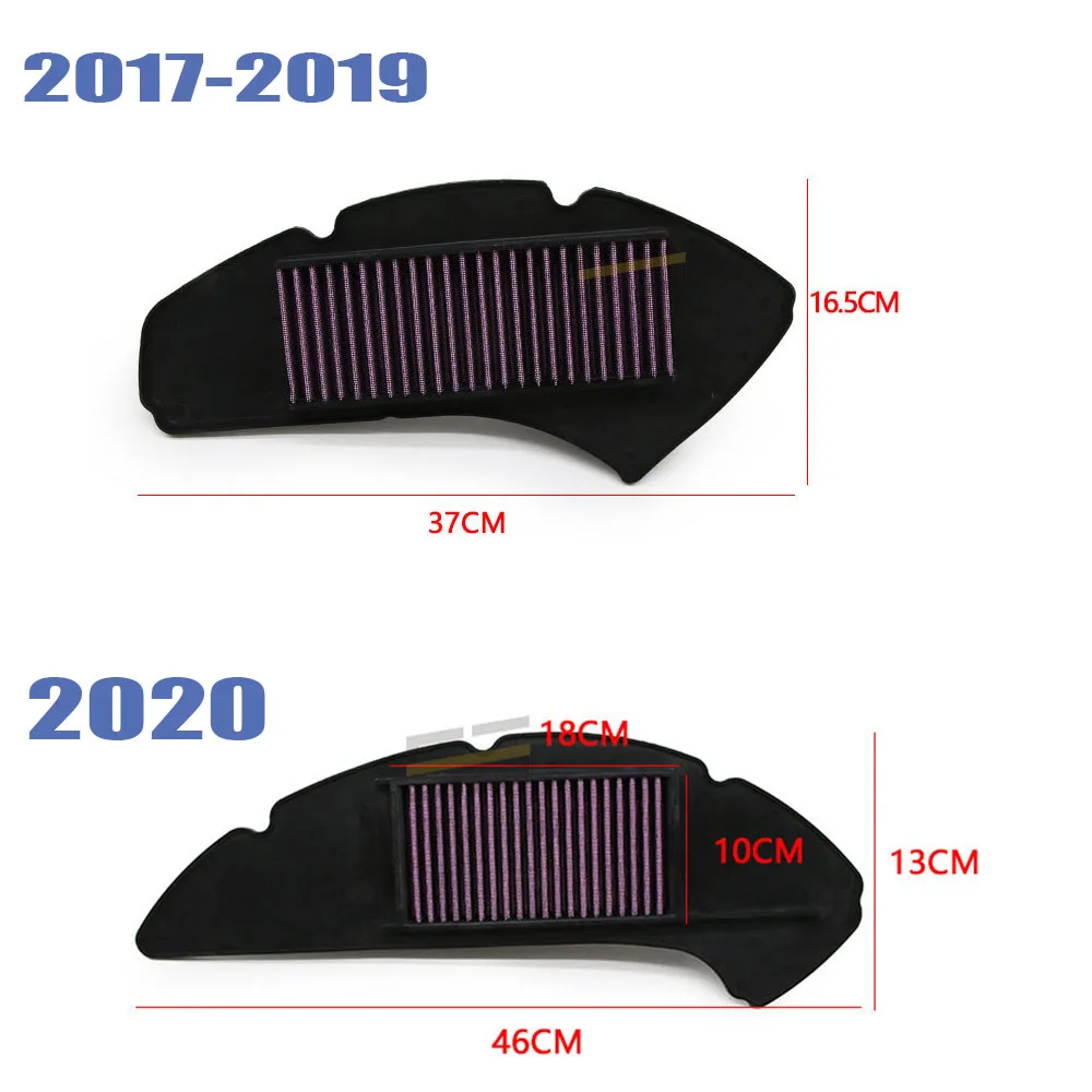 

Motorcycle Air Filter Cleaner for YAMAHA NMAX155 NMAX N-MAX 155 2020 2017 2018 2019