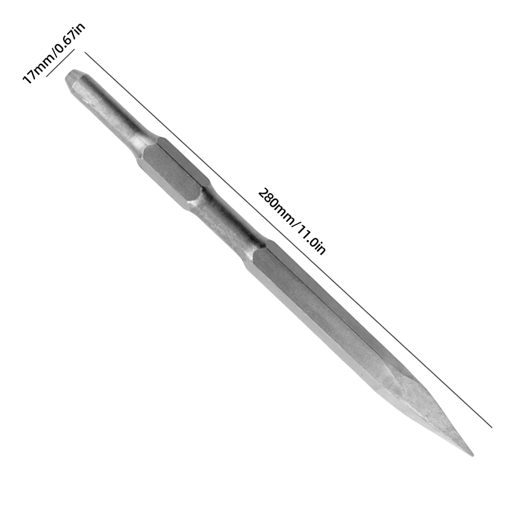 Поворотный молоток с шестигранным хвостовиком электрический Bull Point плоское