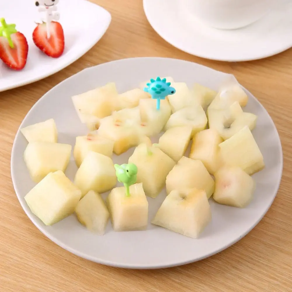 

18 PCS Plastic Dinosaur Cake Decoration Fashion 2 Inches Dinosaur Cute Cake Decorations Dinosaur Food Picks Decoration Food