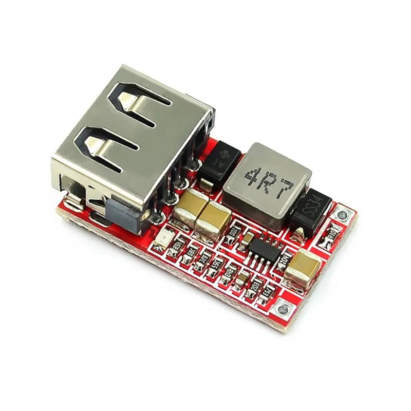 

DC 6-24V 12V/24v to 5V 3A USB Output charger step down Power Module Adjustable buck Converter