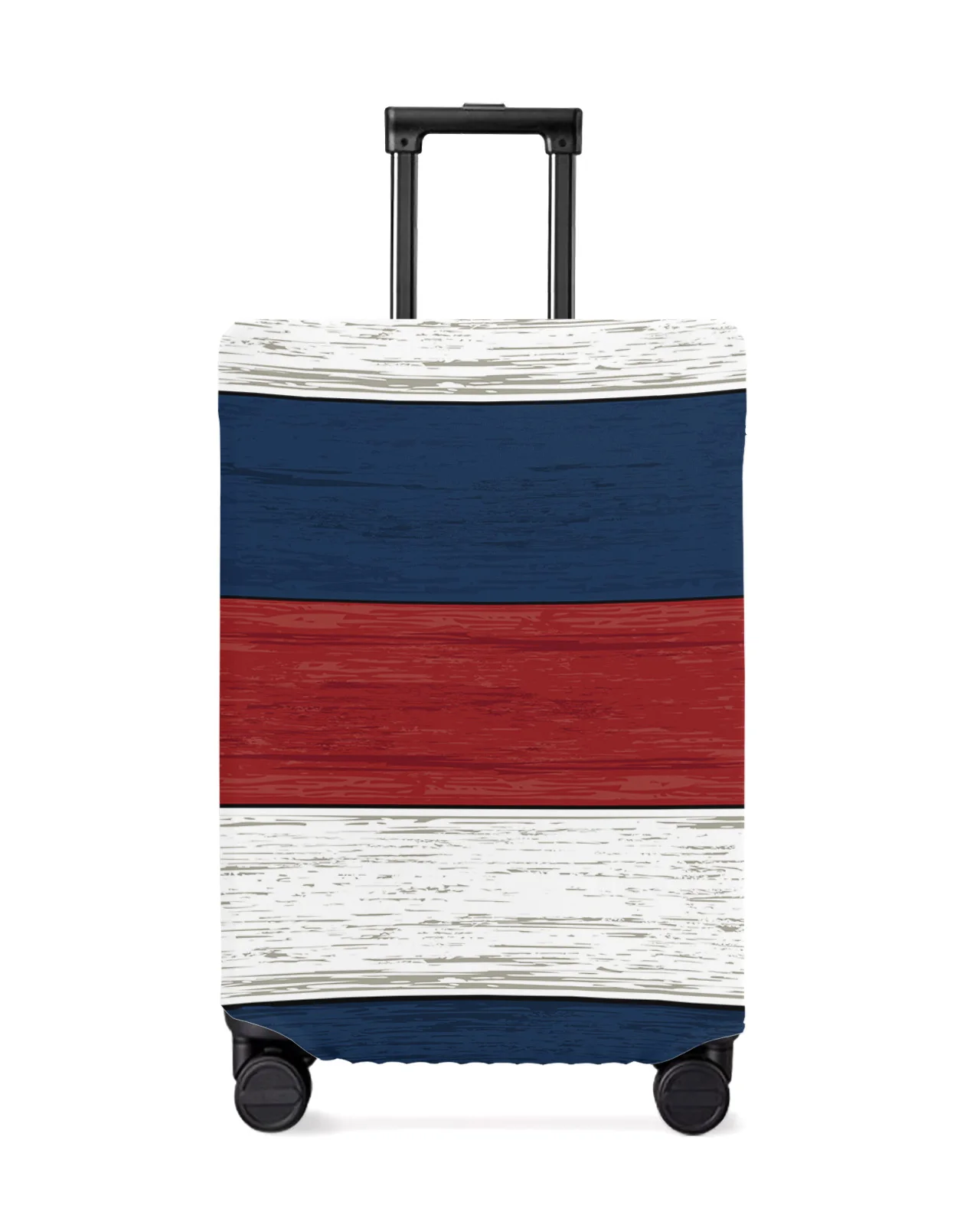 

Vintage Farm Barn Red Blue White Travel Luggage Cover Elastic Baggage Cover Suitcase Case Dust Cover Travel Accessories