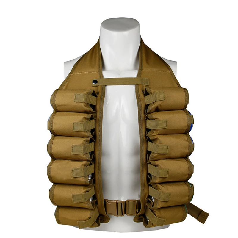 

Жилет тактический дышащий из ткани «Оксфорд» с множеством карманов