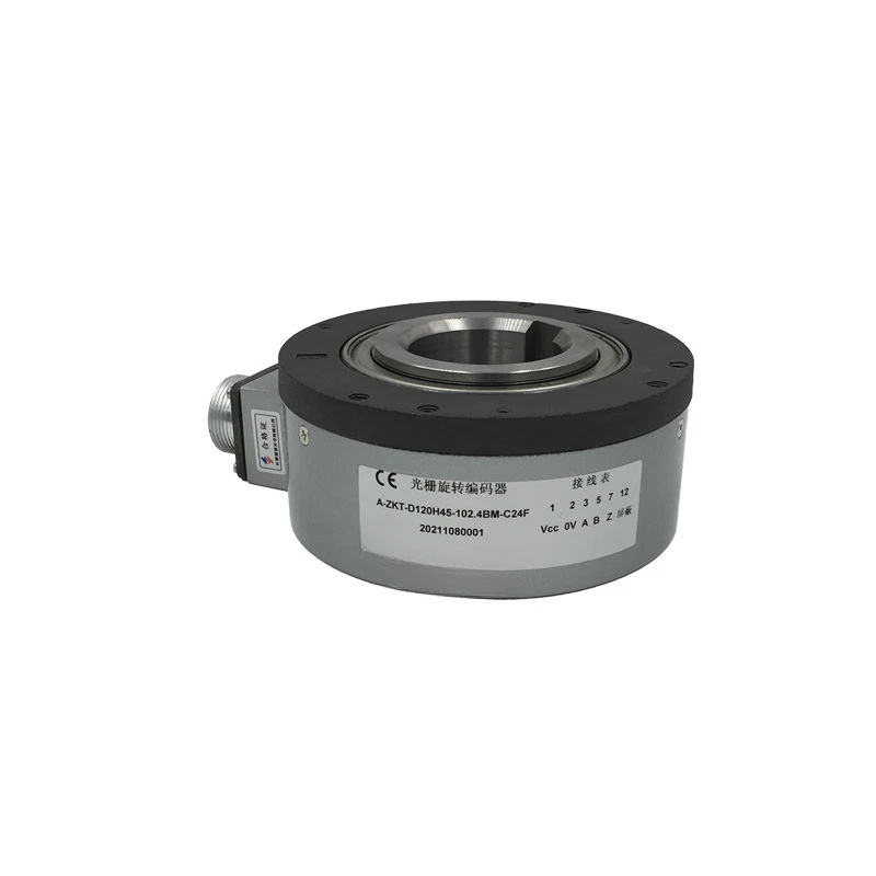 Фото A-ZKT-D120H45-102.4BM-C10-30F Оптический поворотный энкодер с решеткой 51,2B №1