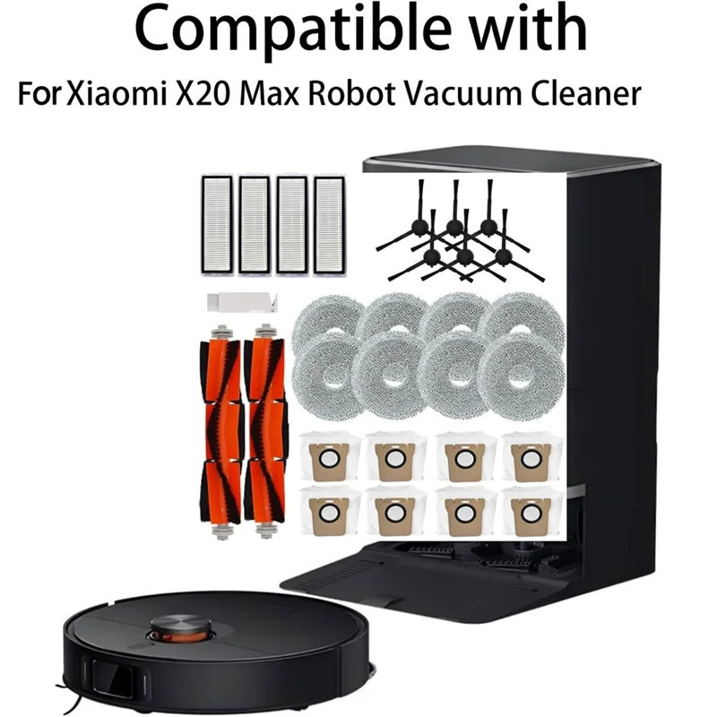 

Набор аксессуаров для робота-пылесоса Xiaomi X20 Max
