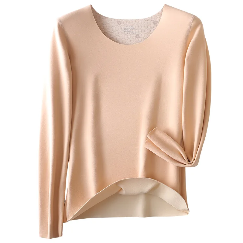 Women Thermal Underwear Double Sided De Rong Warm Suit Cationic Patch Body Shaping Clothes And Trousers Women Winter Clothes