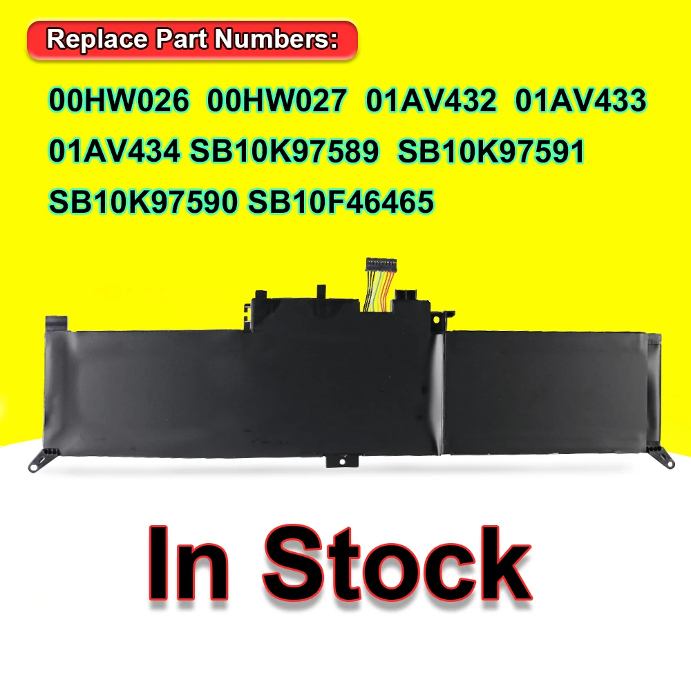 Аккумулятор для ноутбука Lenovo ThinkPad Yoga 15 28 260 X380 01AV432 01AV434 00HW026 00HW027 SB10F46464 SB10K97590