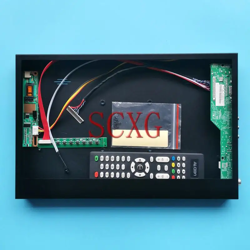 

For LP154W01-TLA1/TLAA/TLAE Analog TV Driver Board+Metal Case 15.4" 1280*800 VGA HDMI-Compatible AV USB 1CCFL DIY Kit LVDS-30Pin