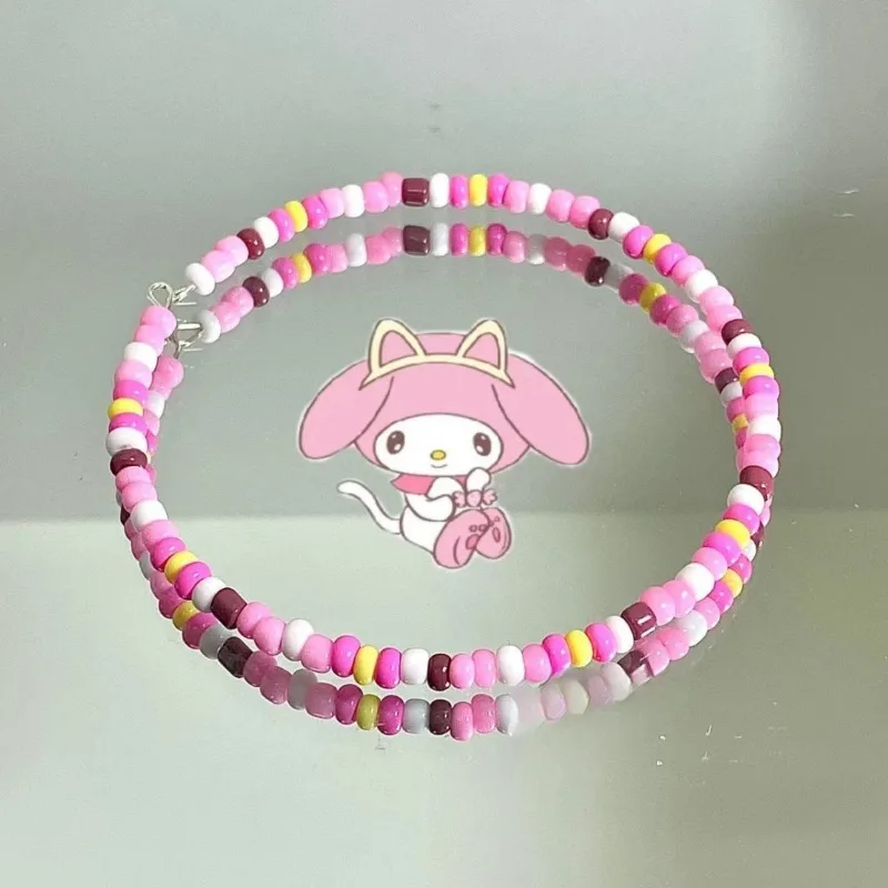 Sanrio Kawaii браслет с анимэ милый помпон Purin Cinnamoroll Hello Kitty Kuromi моя мелодия понравило