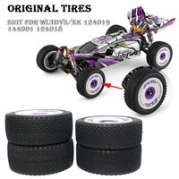 rc car wheels orginal tires for wltoys 124016 124017 124019 124018 144001 144010 remote control car upgrade parts rubber tyre